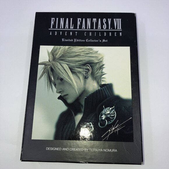 Final Fantasy VII Advent Children Limited Edition Collector's Set 2 DVD - Picture 1 of 11